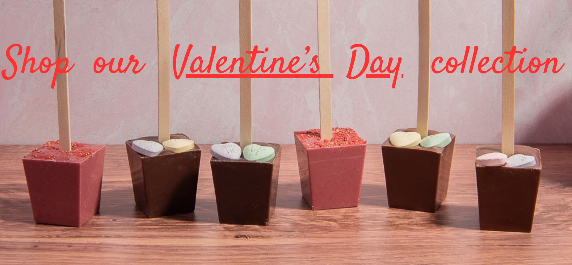 Ticket Chocolate Valentine's Day Collection